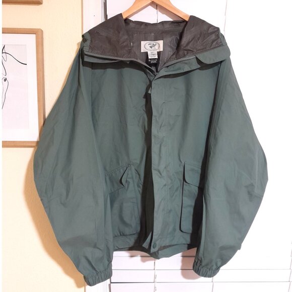 SOLD🔴🔴🔴🔴🔴🔴Vintage L.L Bean Gore-Tex Fly Fishing 2 Pocket Hooded Jacket XL - Picture 2 of 9